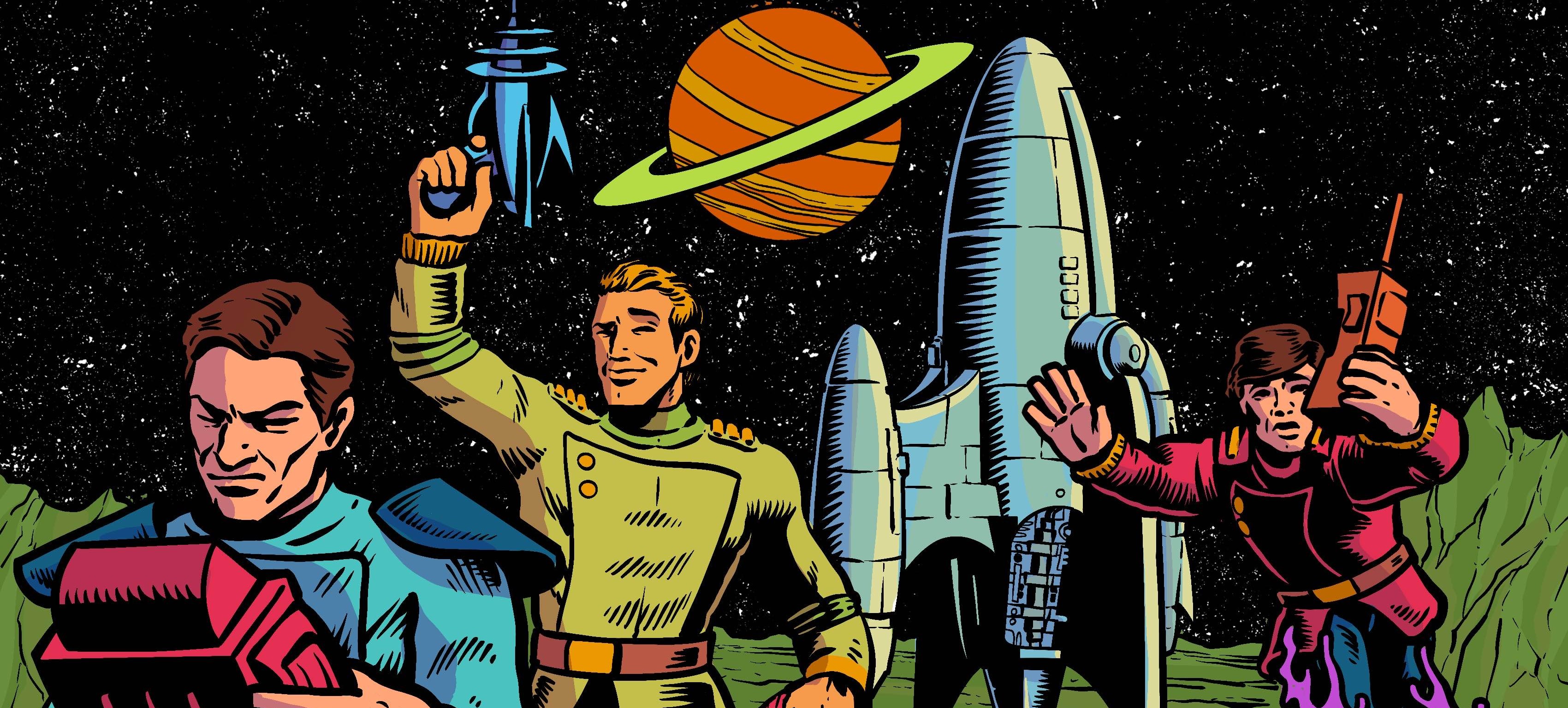 Cover art of Rocketships & Rayguns